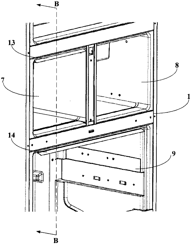 Refrigerating equipment and air guide component thereof