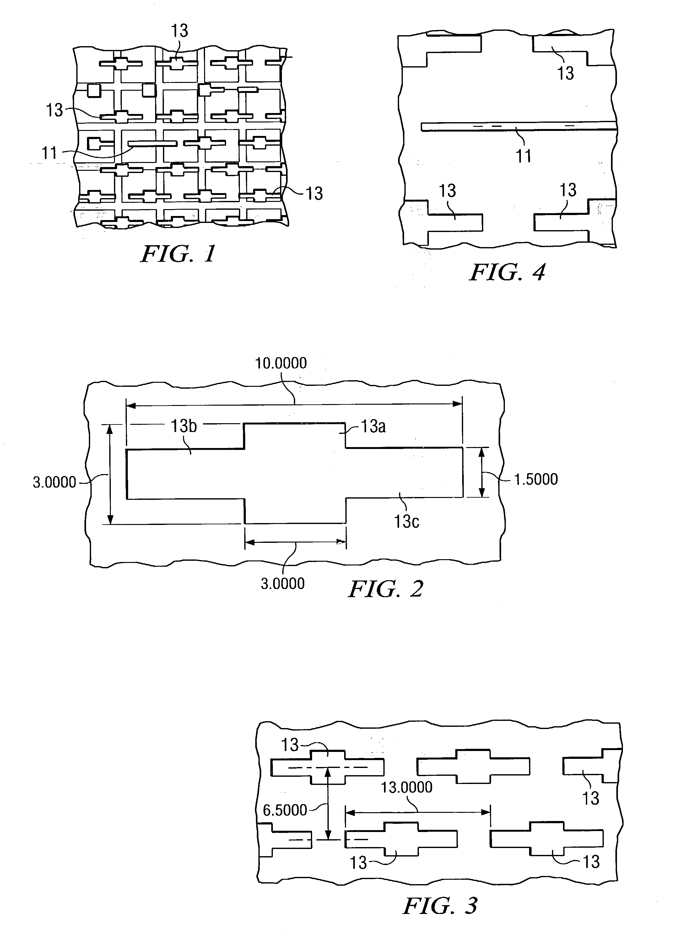 Method of preventing seam defects in isolated lines