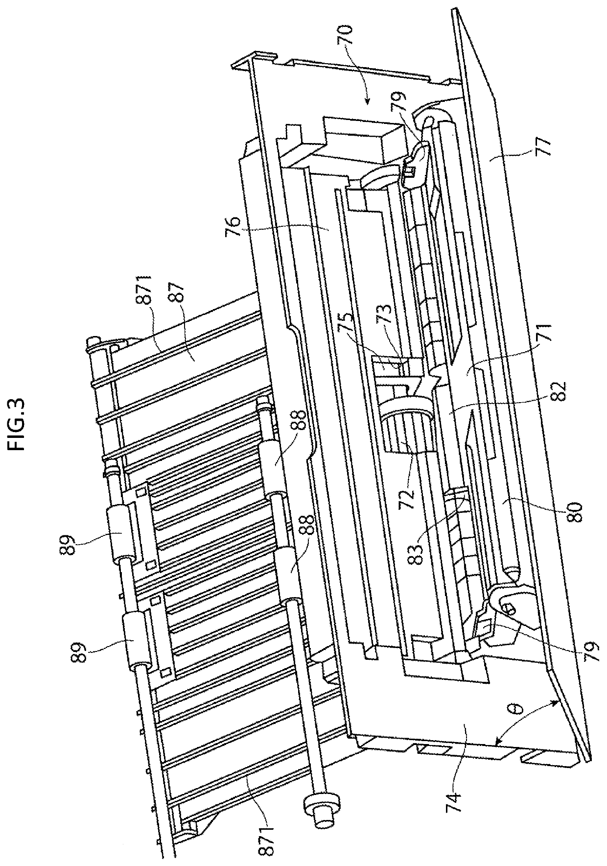 Manual sheet feeding device and image forming apparatus