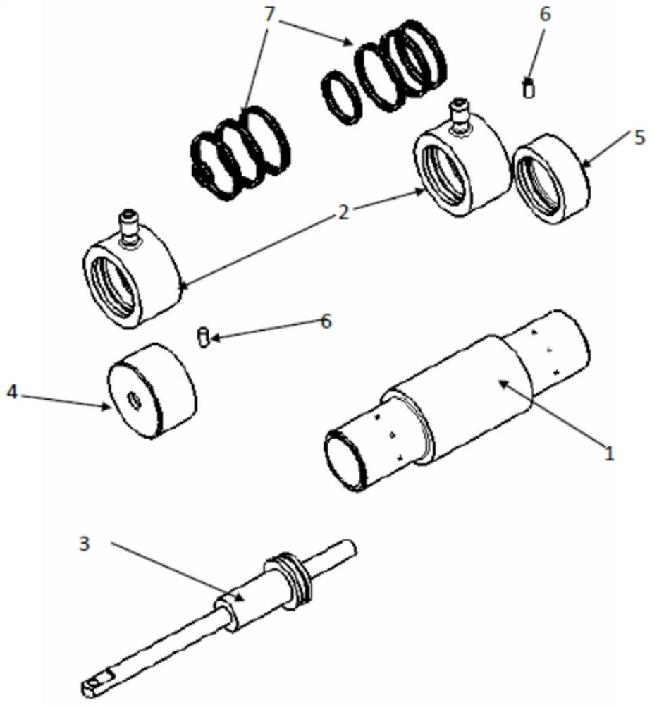 Actuator cylinder device with rotatable connector