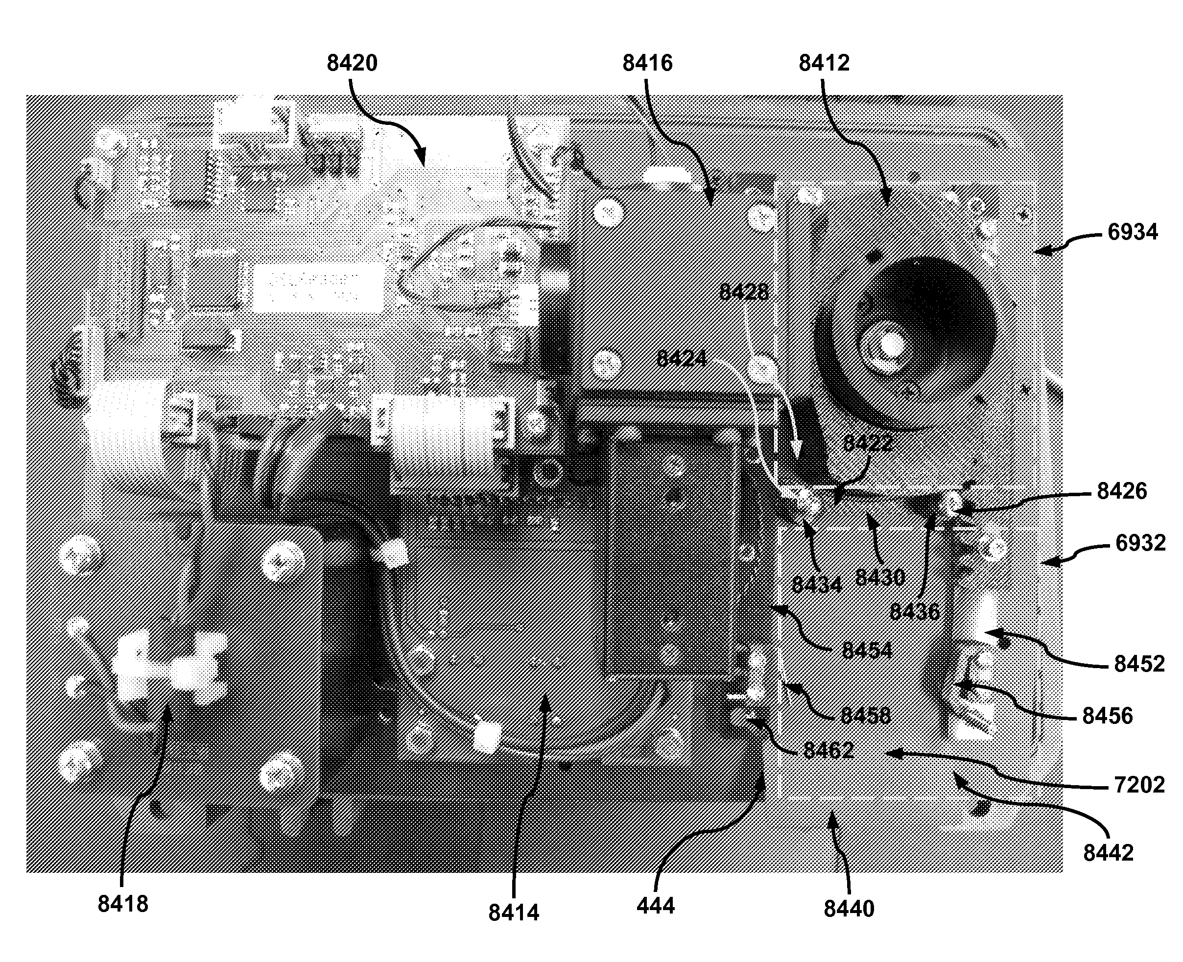 Reading mechanism for dosimeter