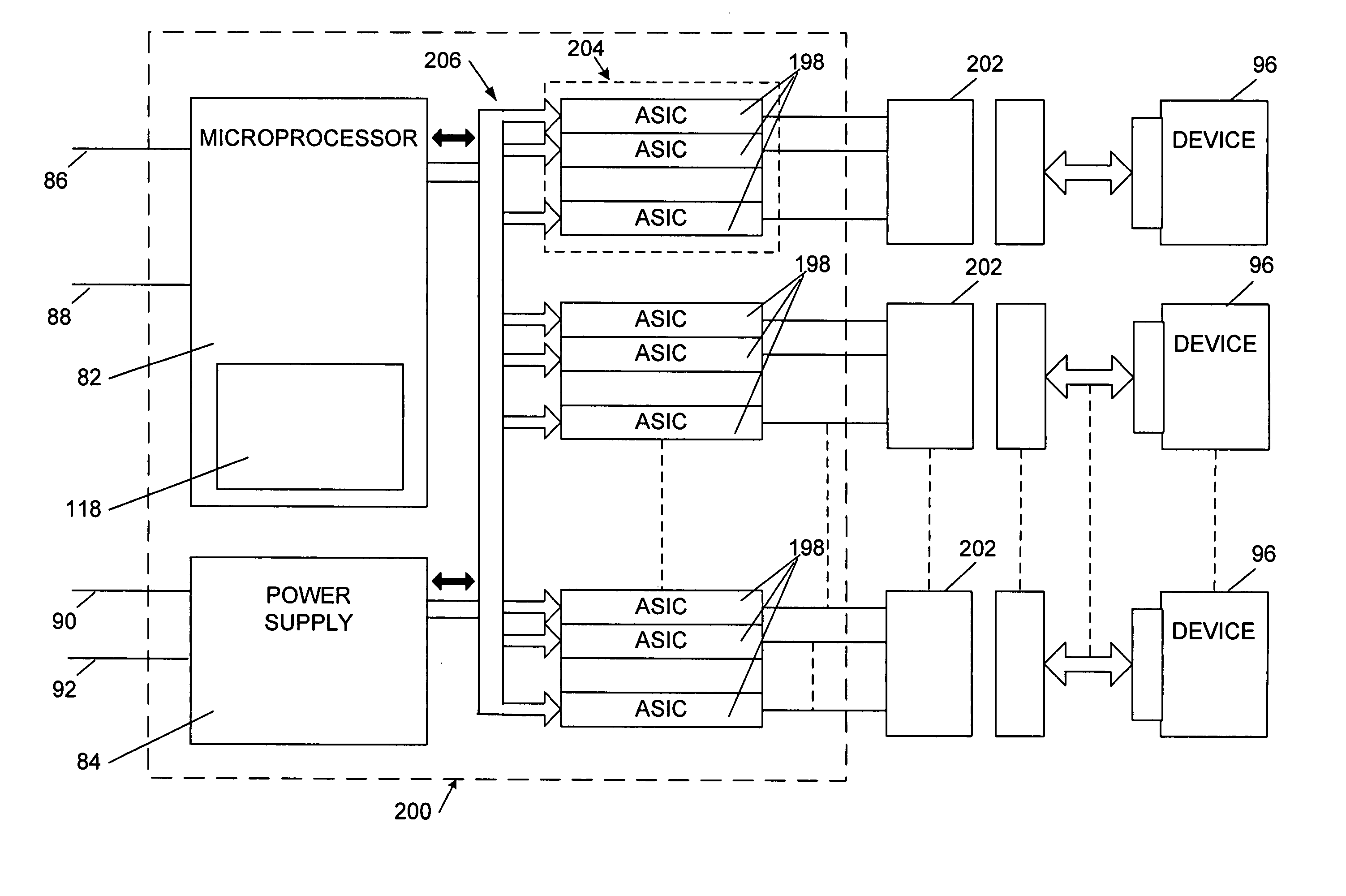 System for programmed control of signal input and output to and from cable conductors