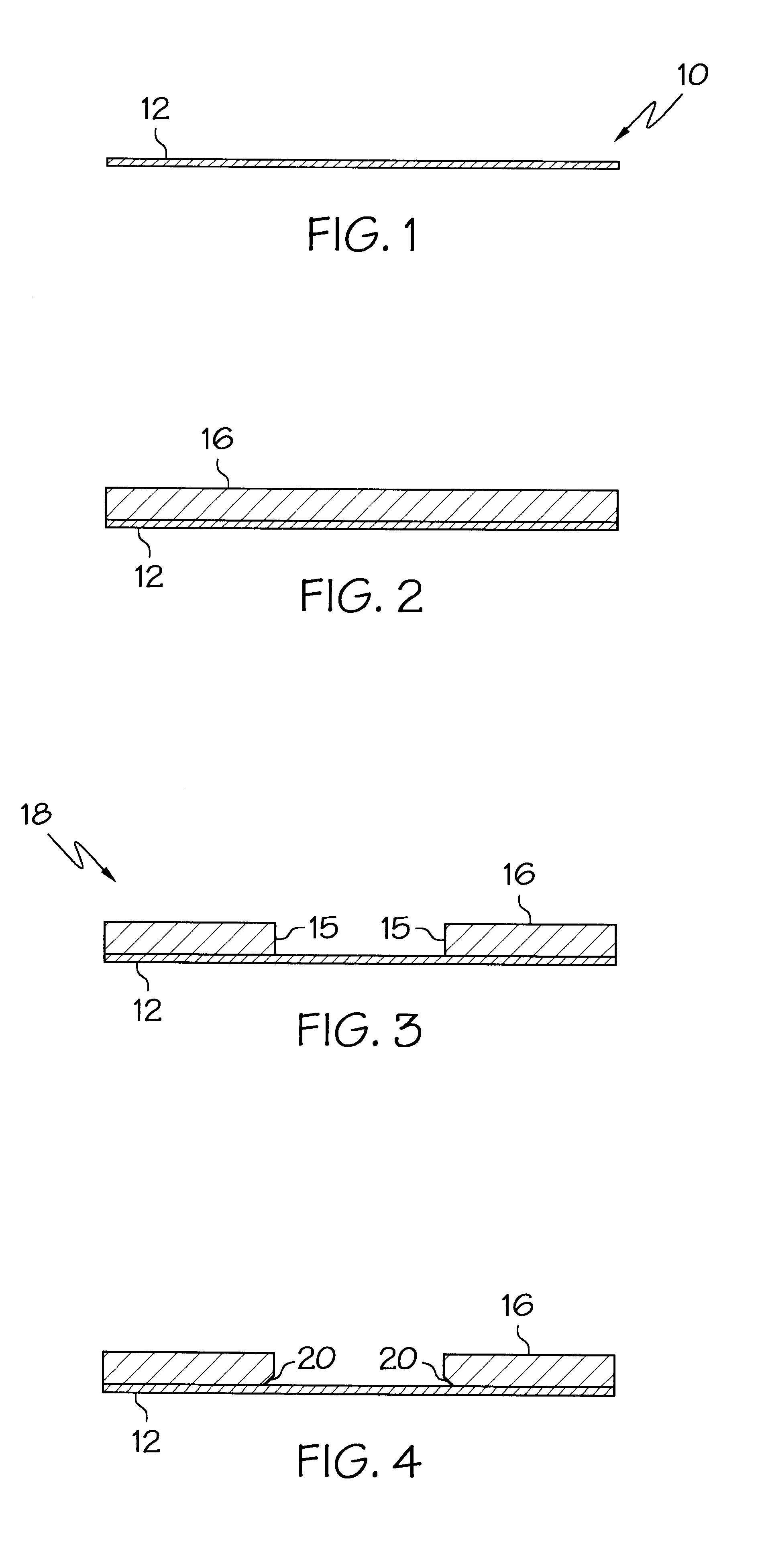 Method for making monolithic patterned dichroic filter detector arrays for spectroscopic imaging