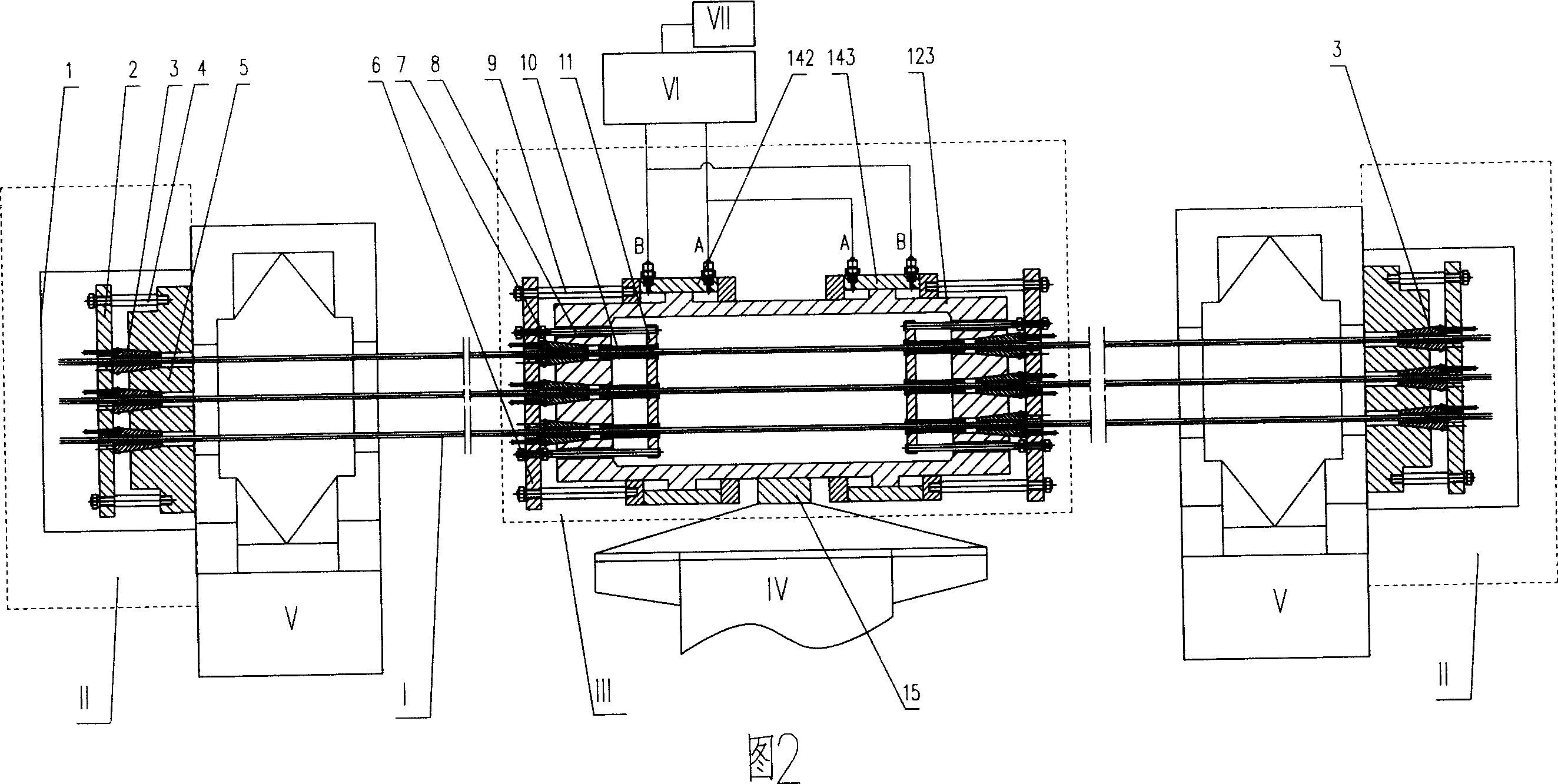 Slide-proof braking and positioning device and method for slide-proof braking and positioning