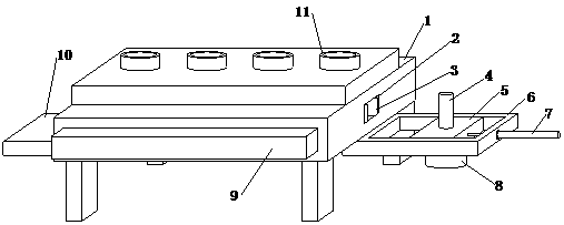 Yarn drying device for spinning and drying operation method thereof