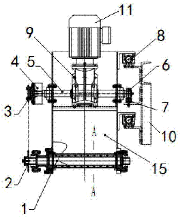 A continuous automatic cement distributing device and method