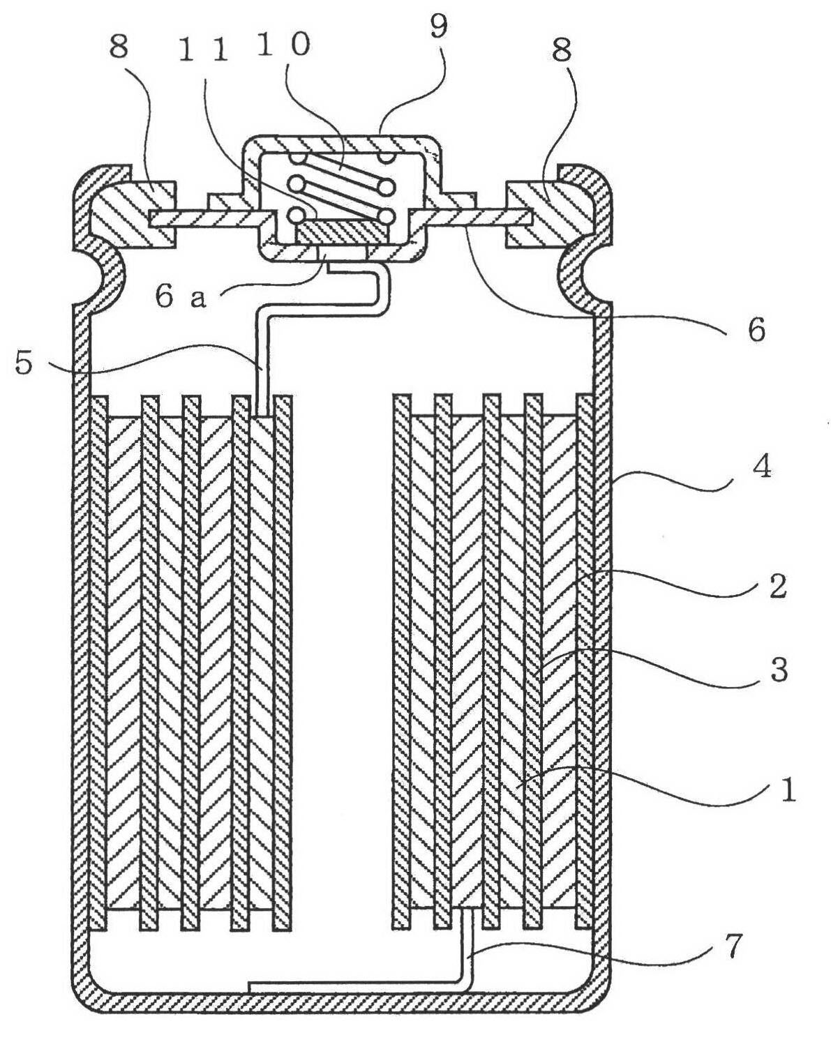 Hydrogen-absorbing alloy, fabrication method thereof and alkaline storage battery