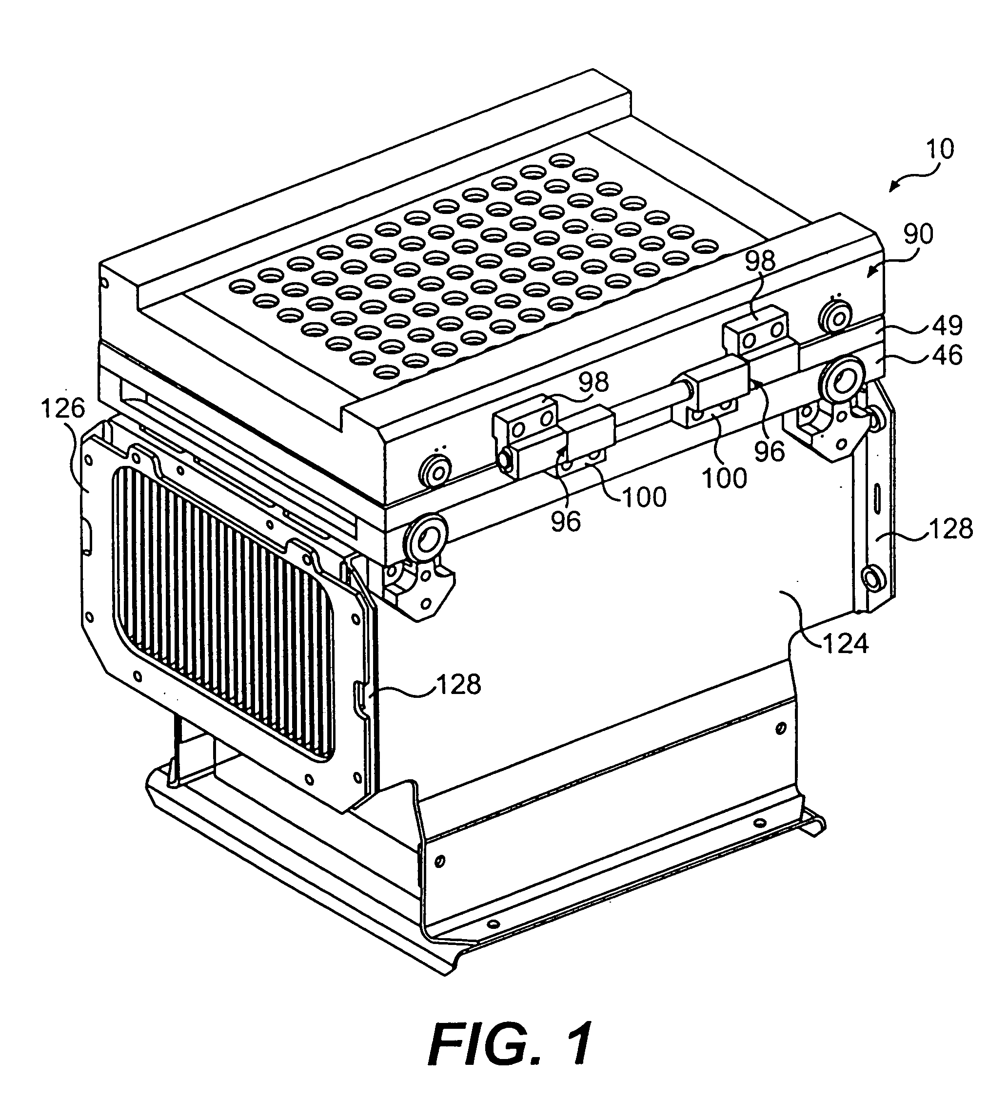 Apparatus and method for thermally cycling samples of biological material with substantial temperature uniformity