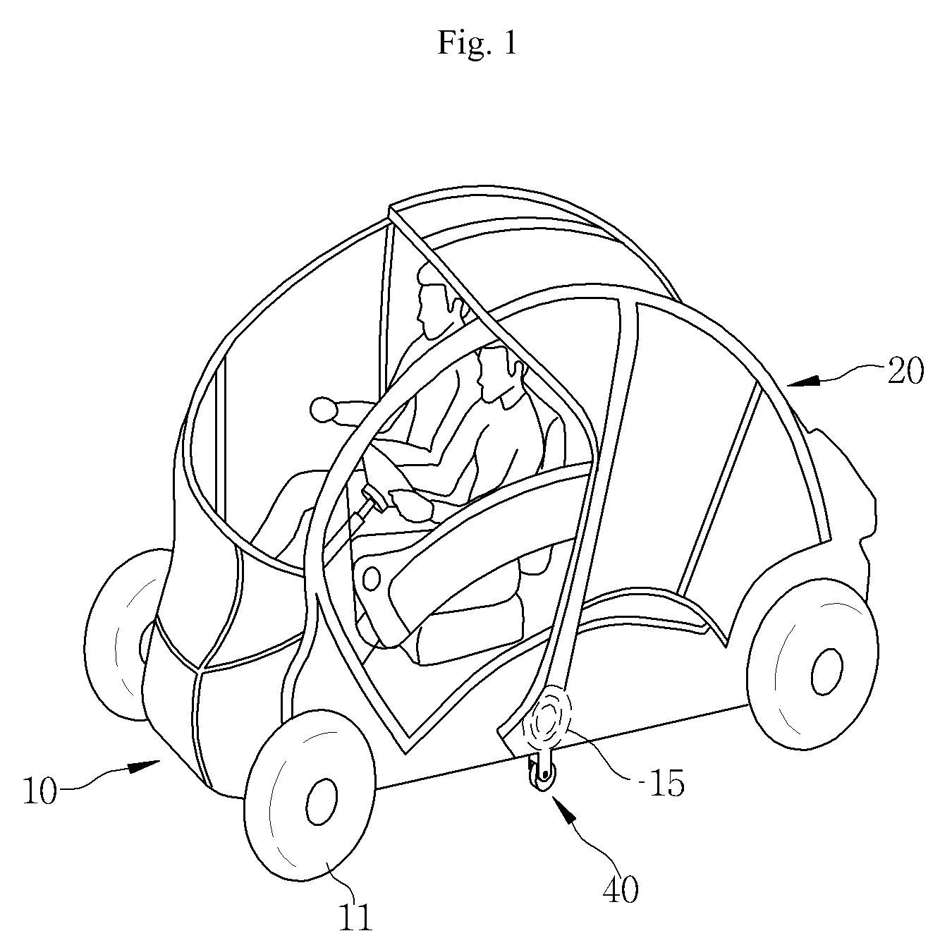 Foldable vehicle and method of controlling the same