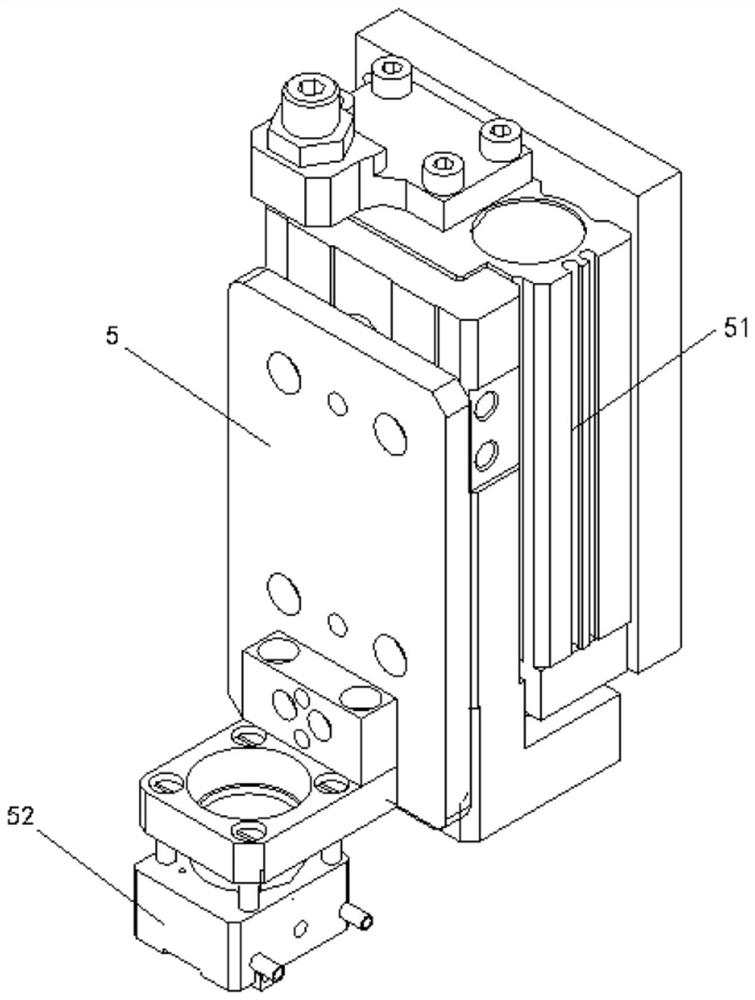 Lithium battery connecting sheet welding device