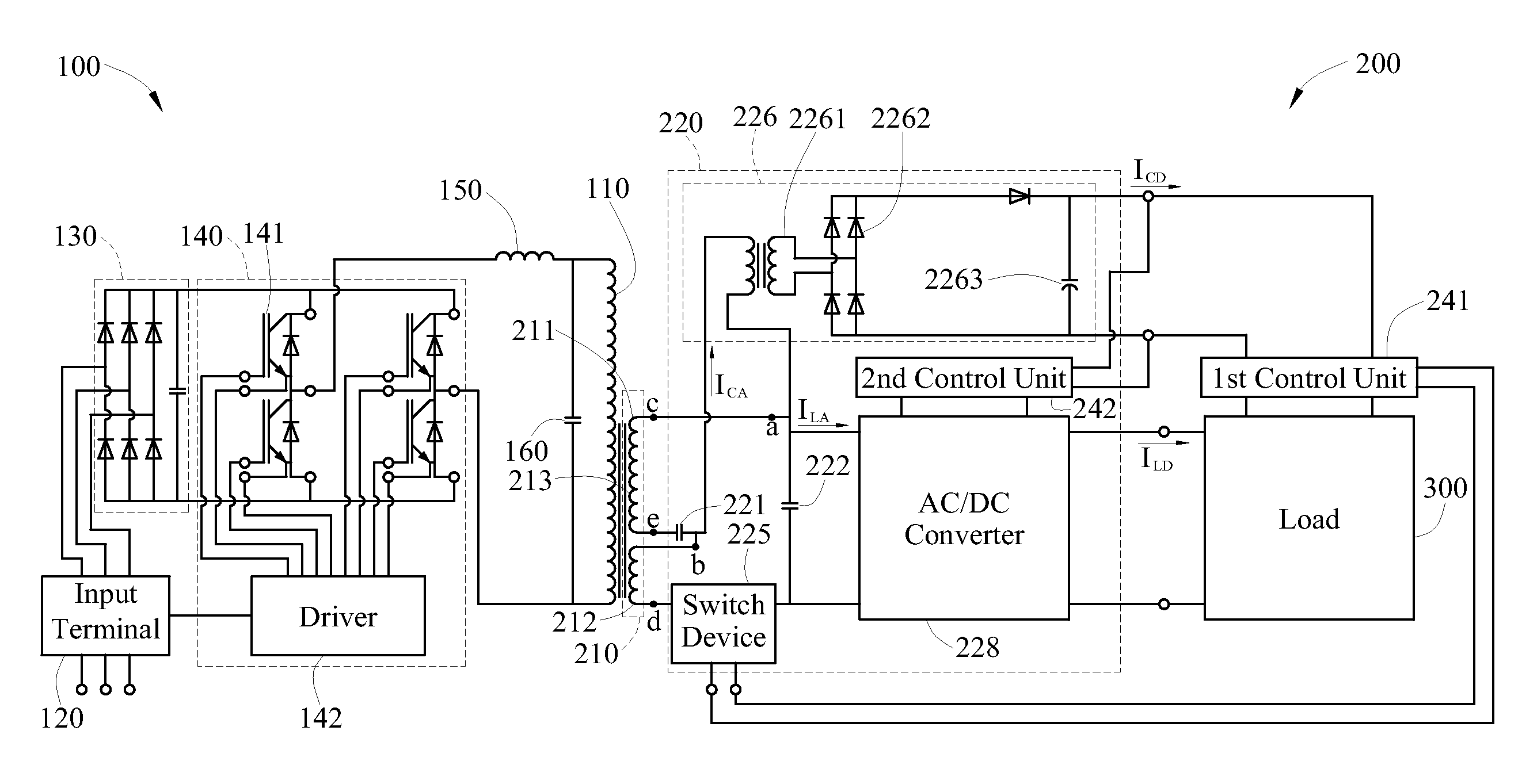 Induction power system