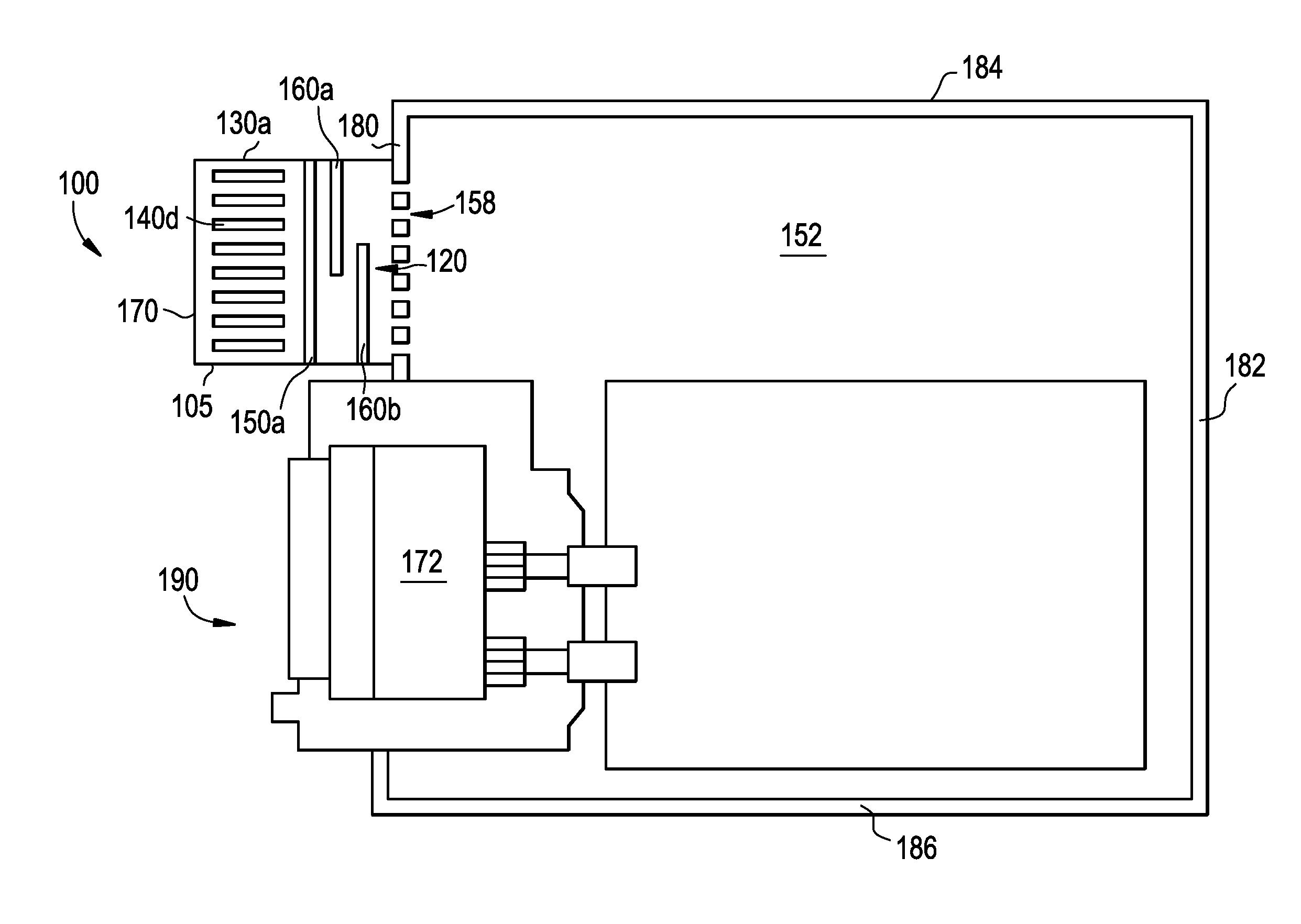 Muffler for enhanced arc protection