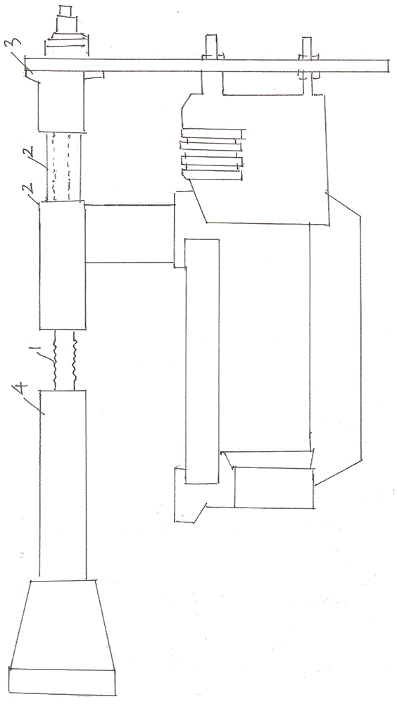 Three-position switch of gas-insulated switchgear using numerical control technology
