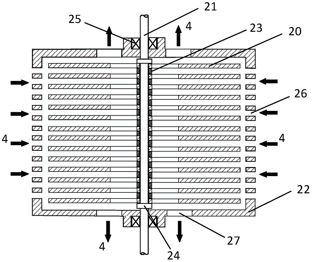 A low-quality waste heat recovery device for an engine