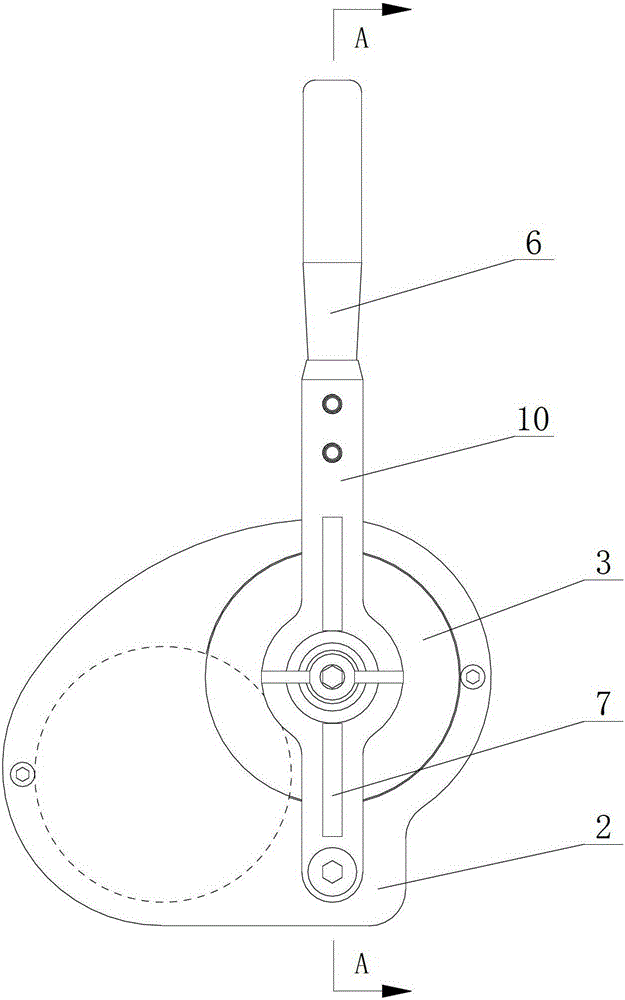 An adjustable flat valve