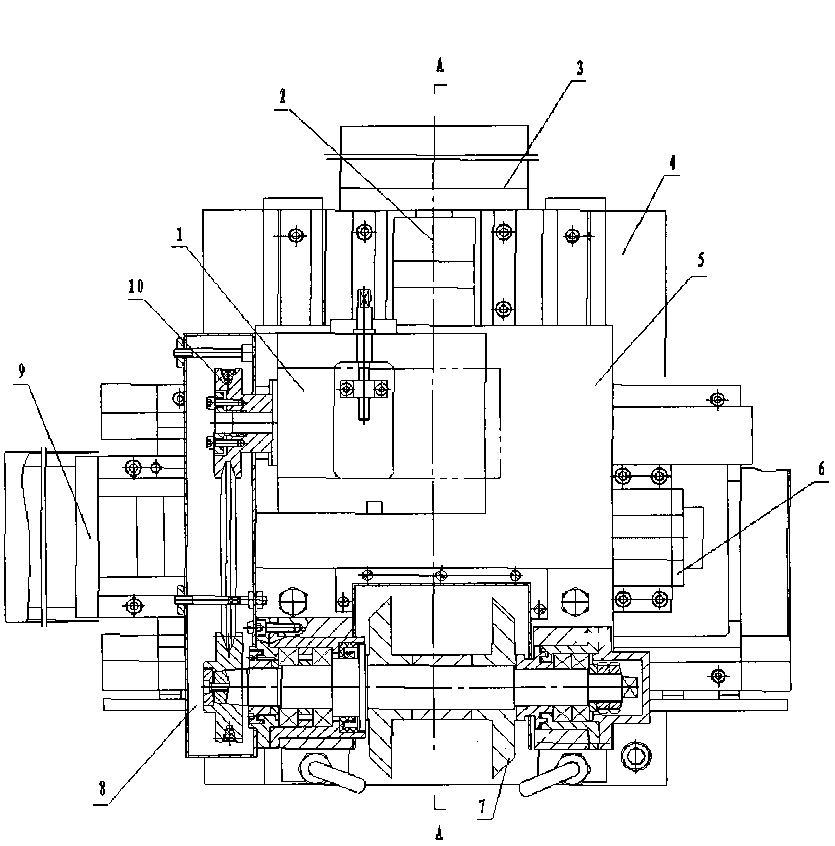 Novel numerical-control grinding wheel dressing device