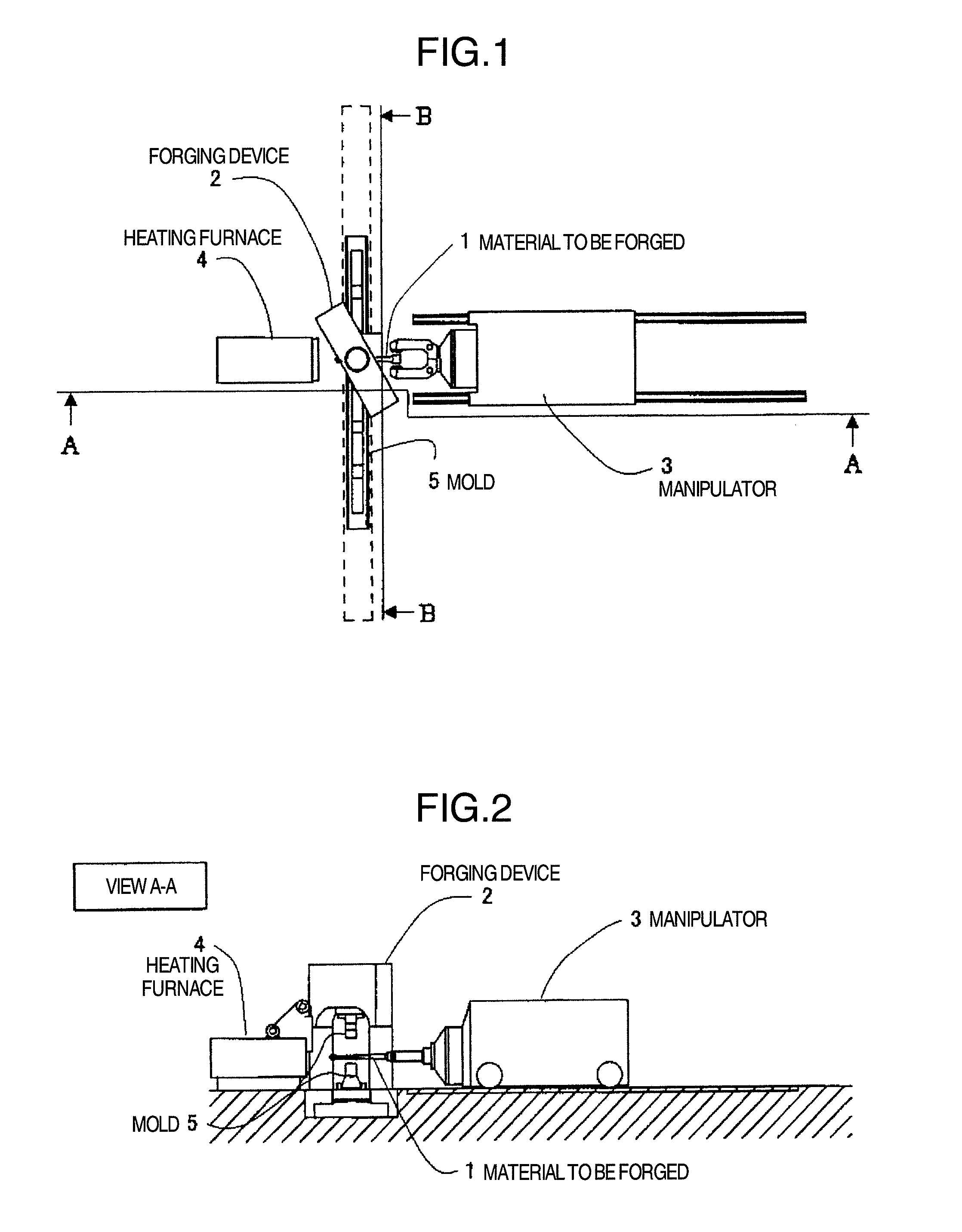 Manufacturing method for a blade material