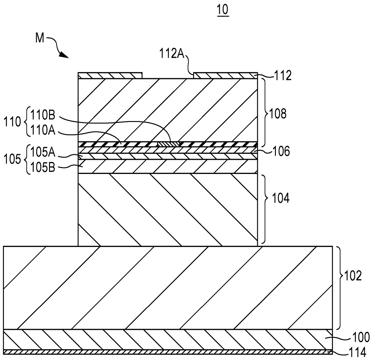 Surface-emitting semiconductor laser and surface-emitting semiconductor laser array