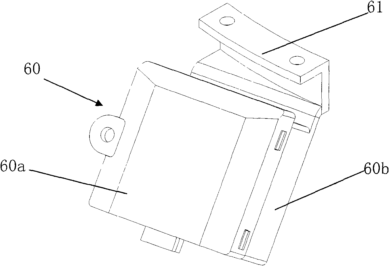 Sensor structure of microwave oven