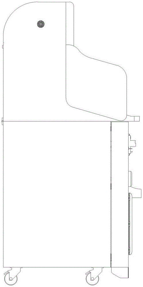 Self-service photograph developing machine and operation method thereof