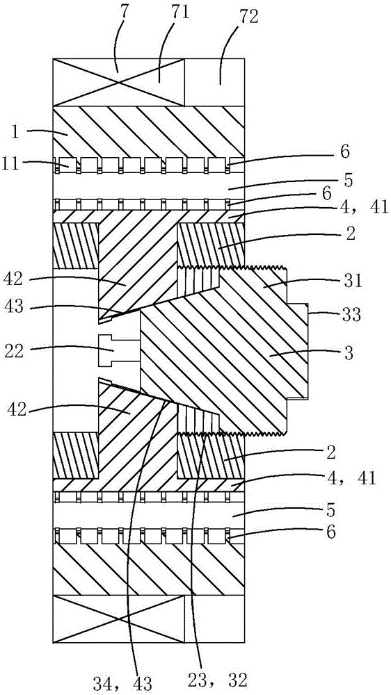 Intelligent high-voltage zero sequence current mutual inductor having high clamping strength