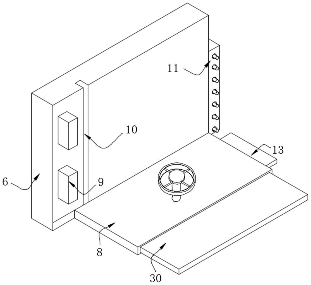 Auxiliary positioning device convenient to lay for modular floor