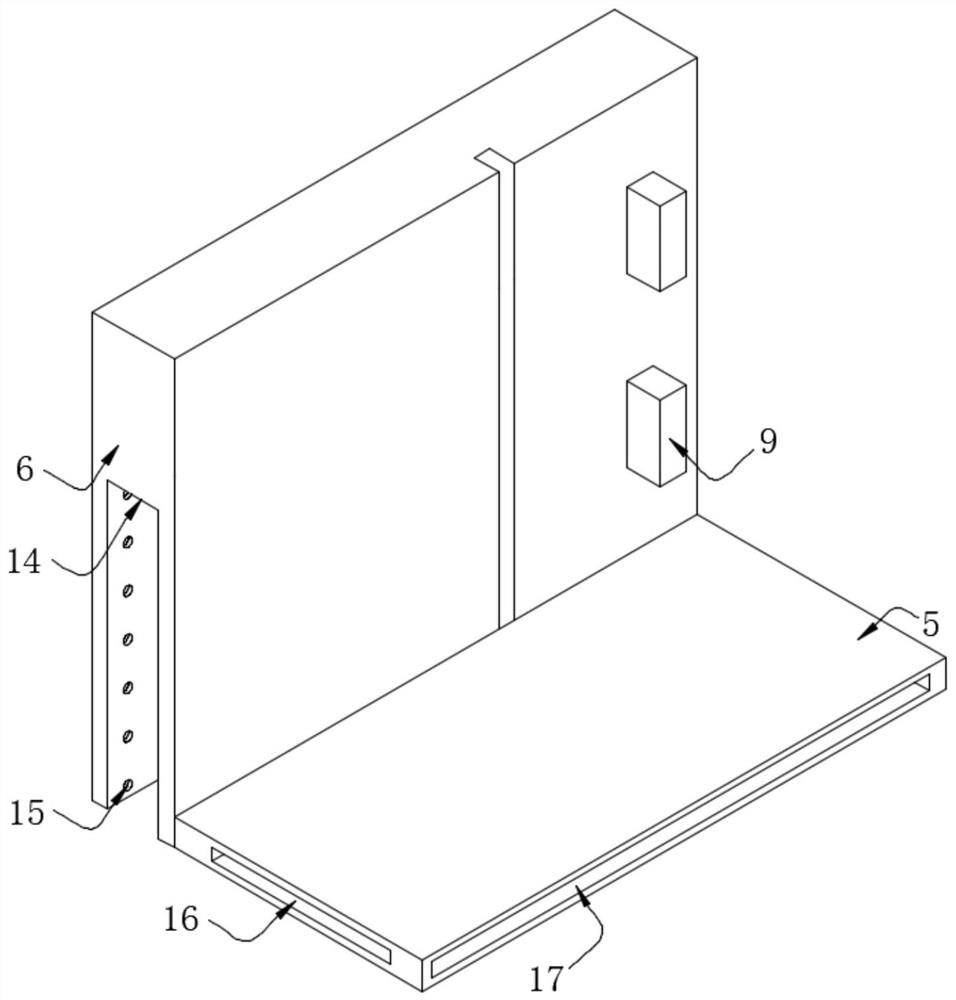 Auxiliary positioning device convenient to lay for modular floor