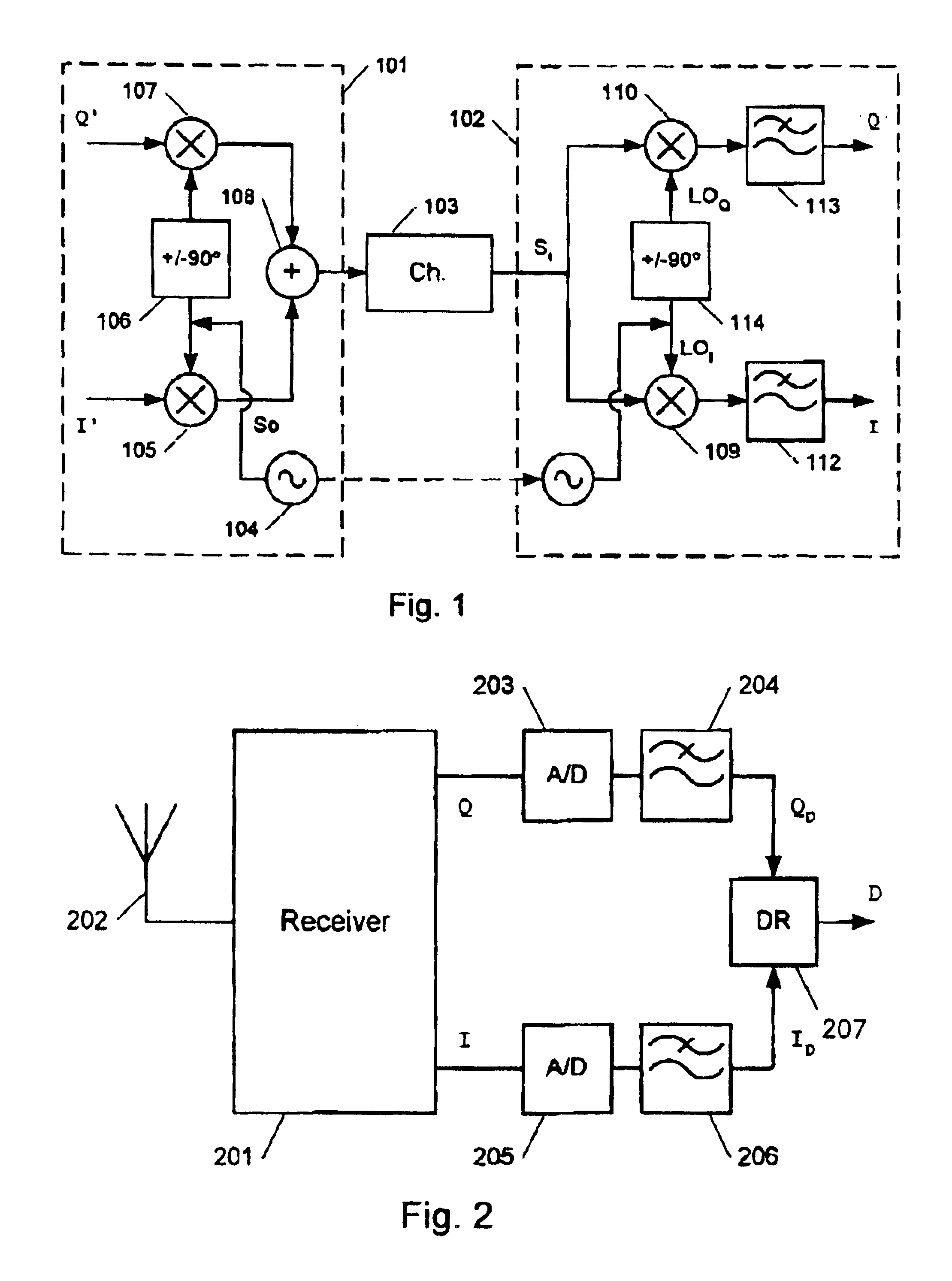 Method and apparatus for correcting a signal