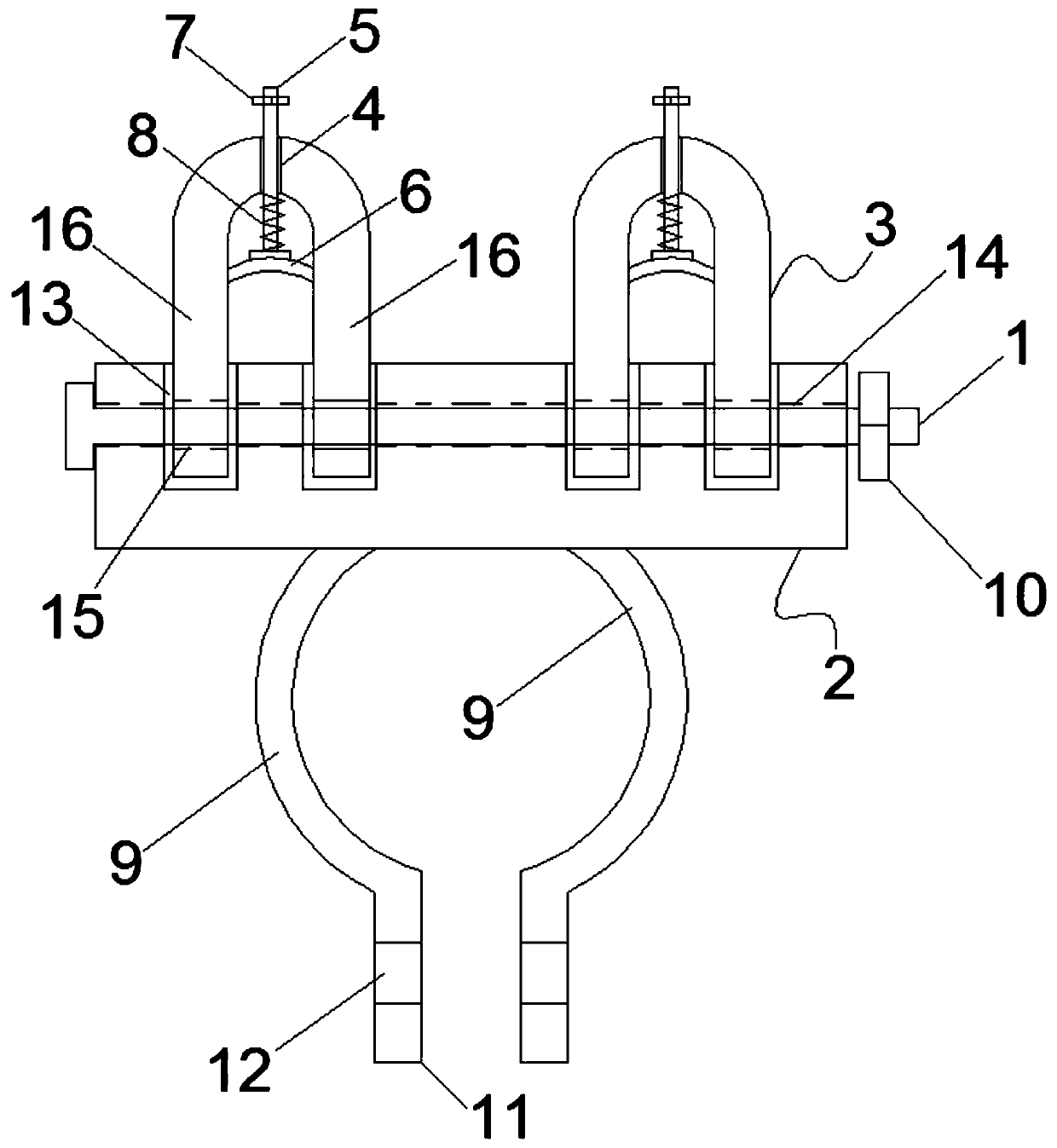 Wire restraining device for electric motor cycle