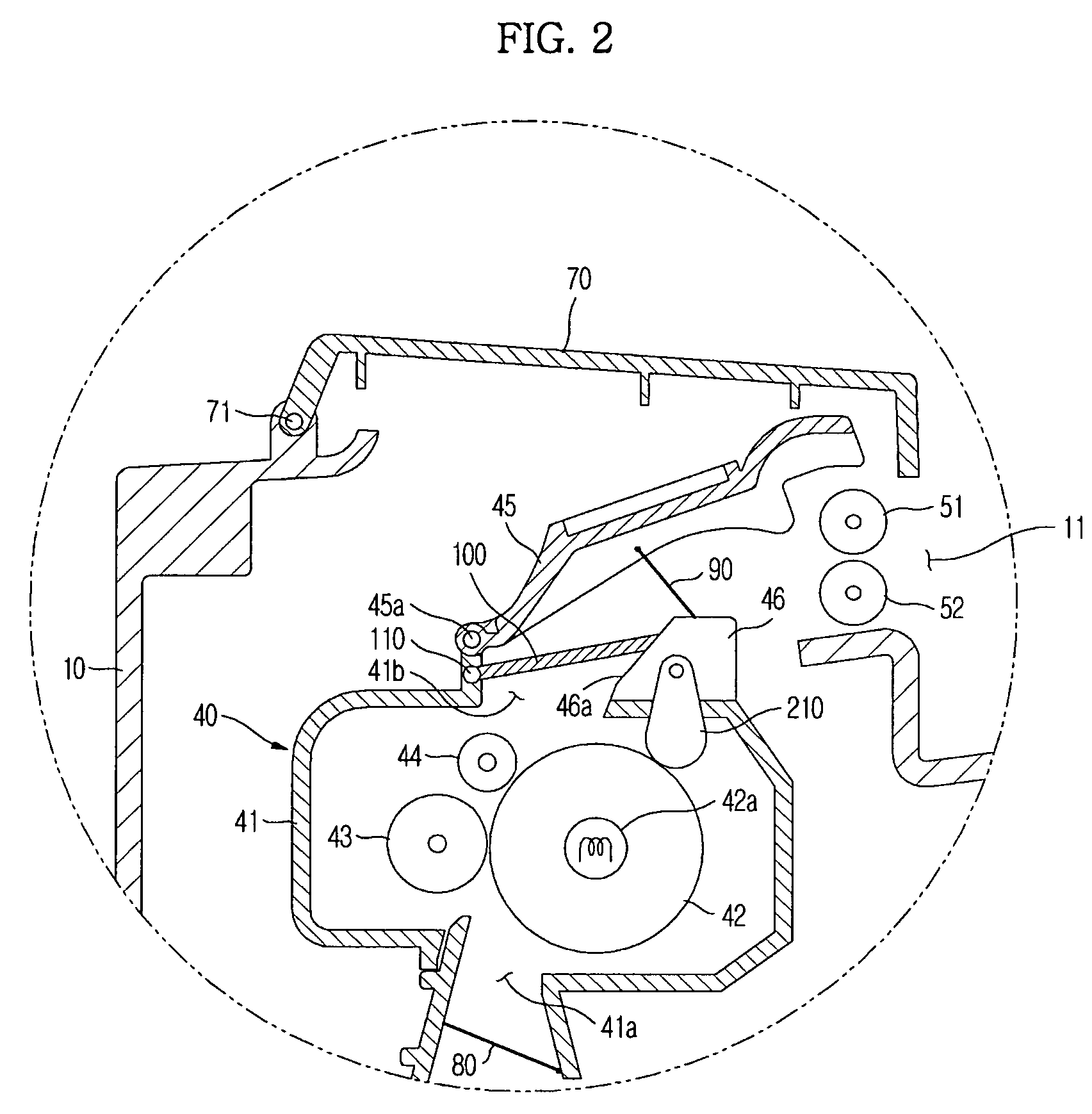 Image forming apparatus with opening/closing member