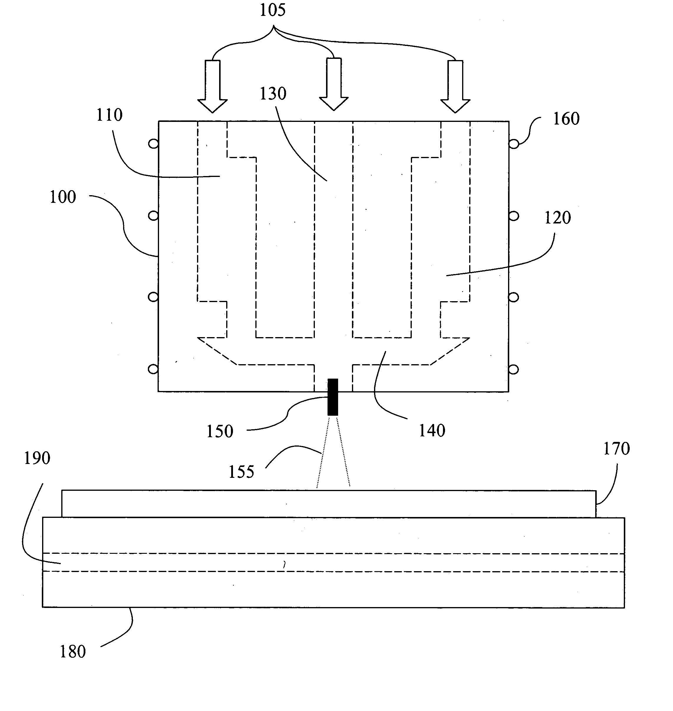 Method and apparatus for depositing material