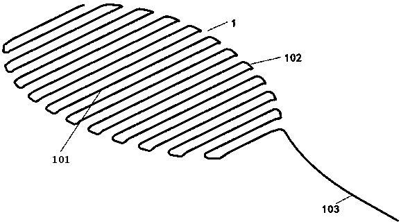 Surface structure and manufacturing method of electric mosquito swatter