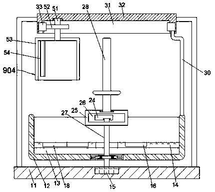 Multi-station rotary table type luggage packaging equipment