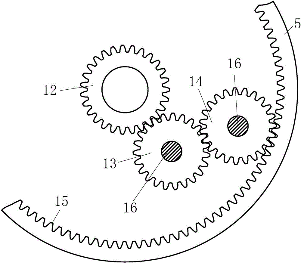 Double-clutch planetary electric differential mechanism