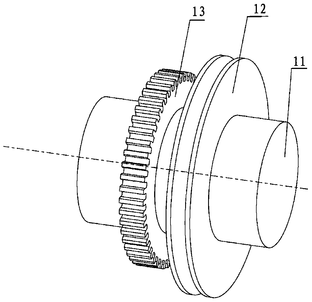 Anti-skid device for climbing-free device for wind turbine generator and design method thereof