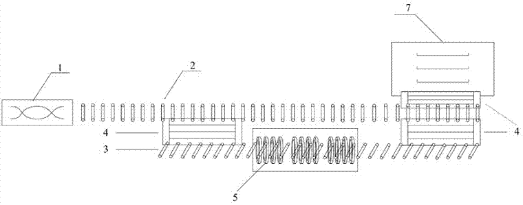 A method for on-line continuous cooling of hot-rolled seamless steel pipes