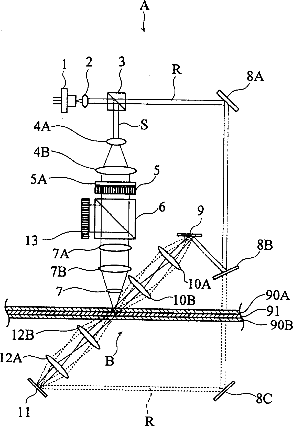 Hologram recorder