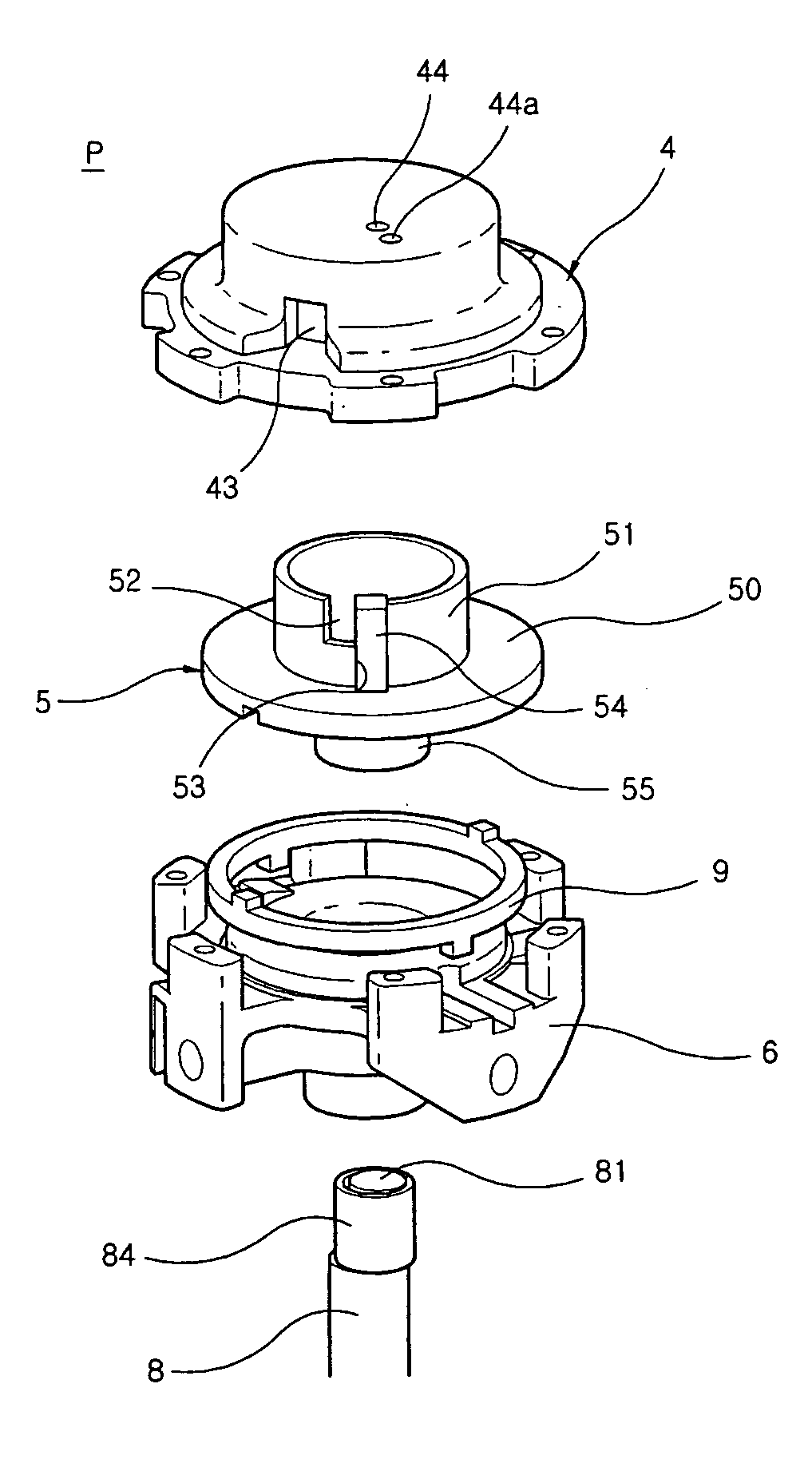 Orbiting vane compressor with side-inlet structure