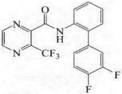 Pyraziflumid-containing bactericidal composition and application thereof