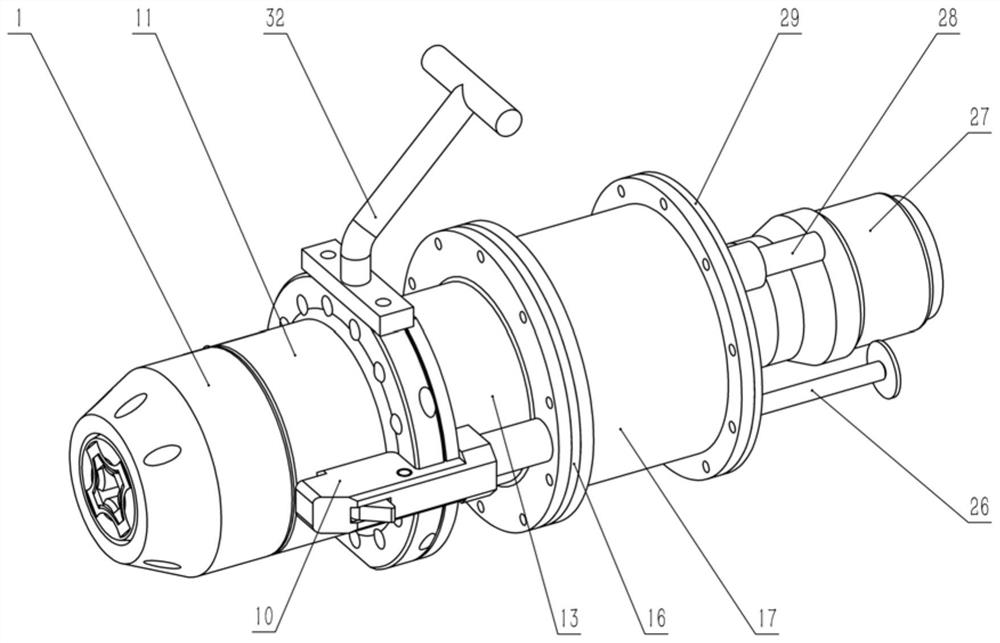 Torque tool capable of switching torque gears for ROV