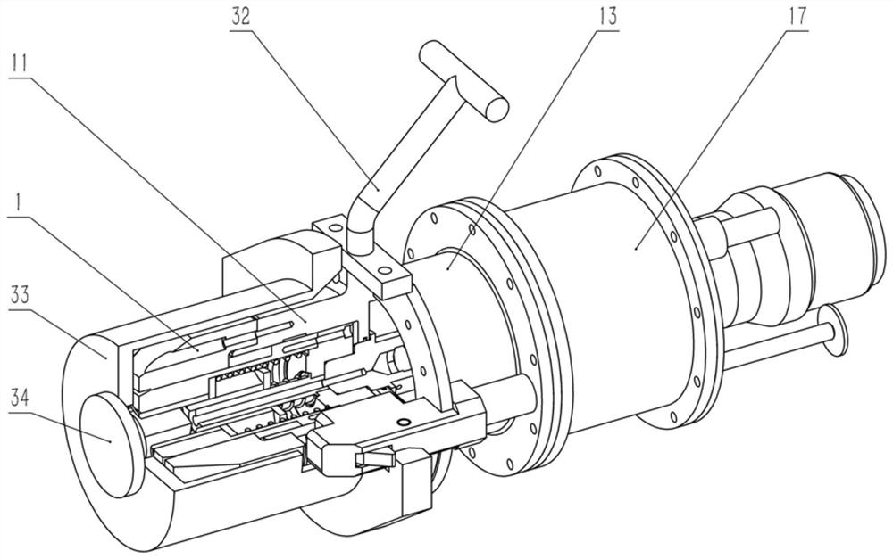 Torque tool capable of switching torque gears for ROV