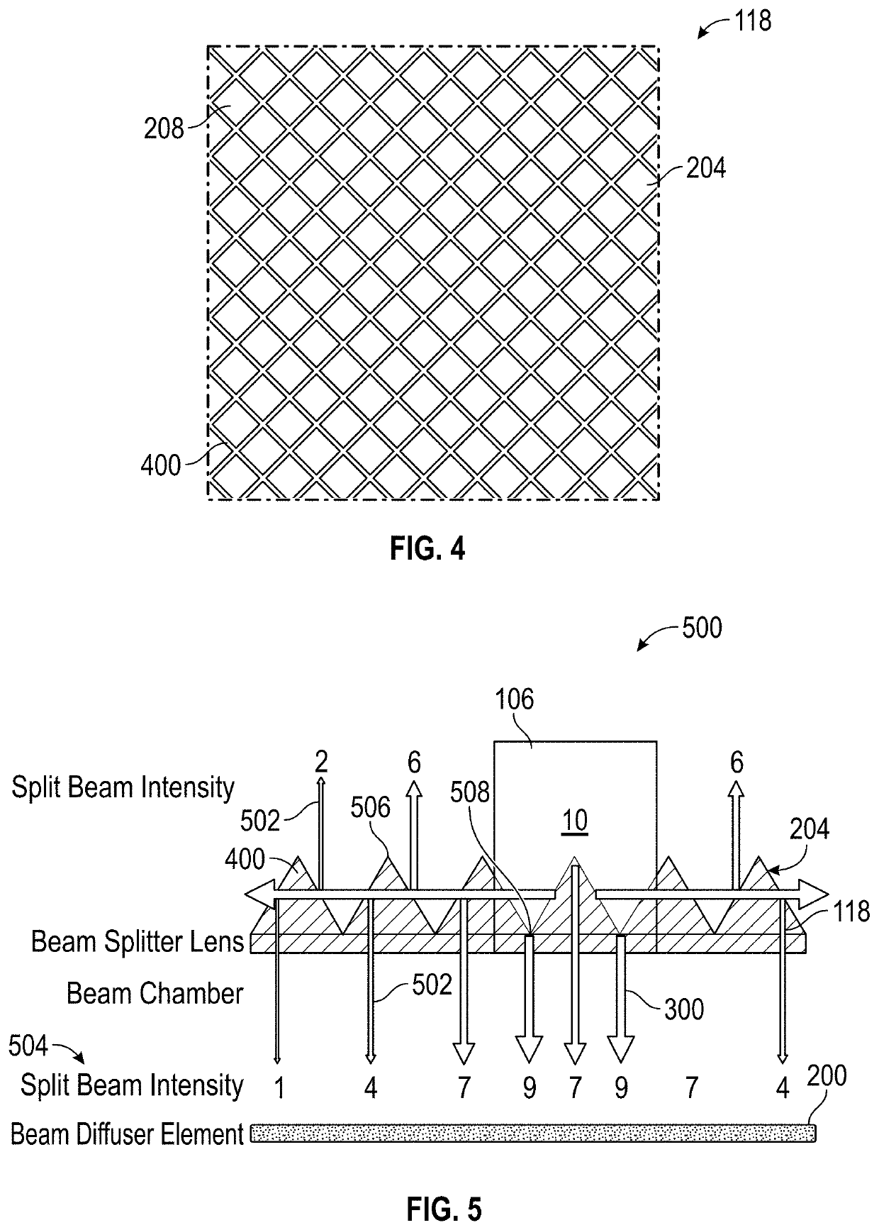 Auto-illuminating dry fire target