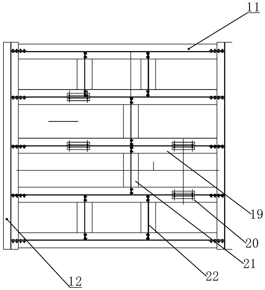 Design method of sinking headframe for vertical shaft expanding excavation