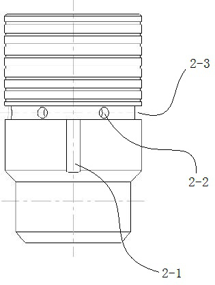 Novel one-way valve buffer structure