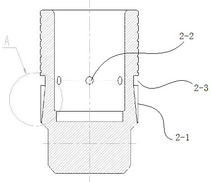 Novel one-way valve buffer structure