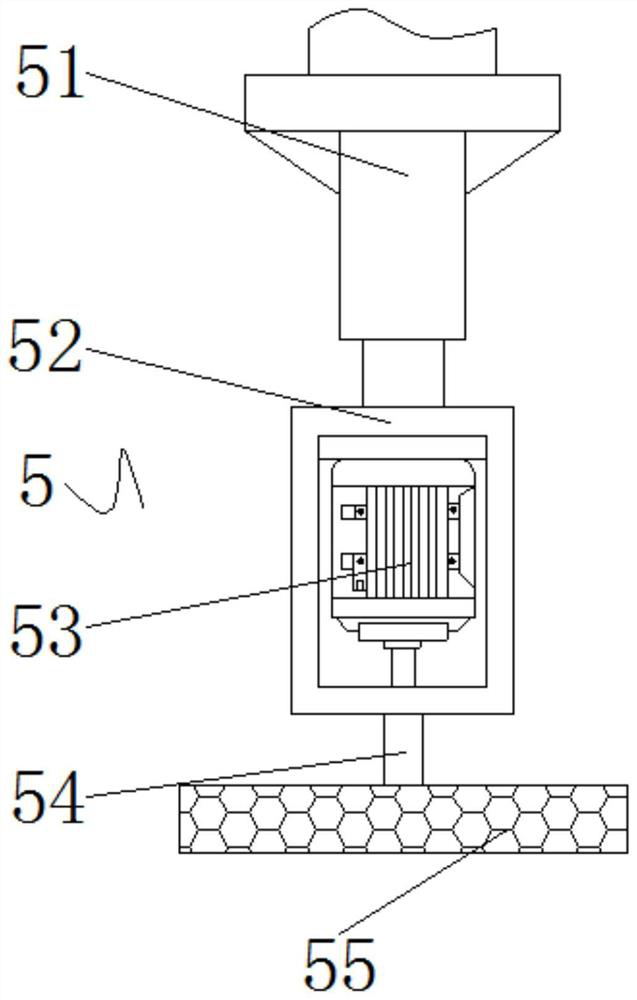 Automobile suspension structure machining mold convenient to polish