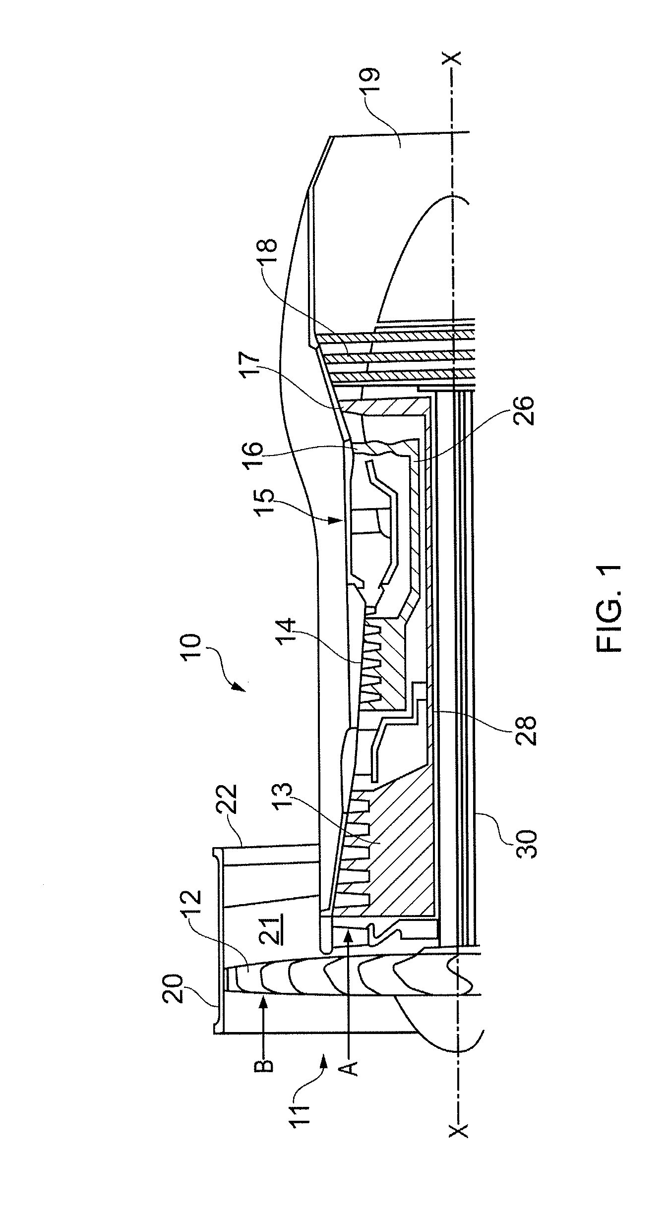 Combustion chamber and a combustion chamber segment