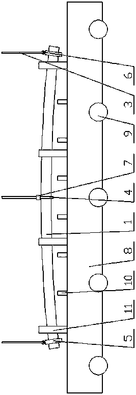 Annealing self-weight straightening method for P5 alloy steel continuous casting round billet