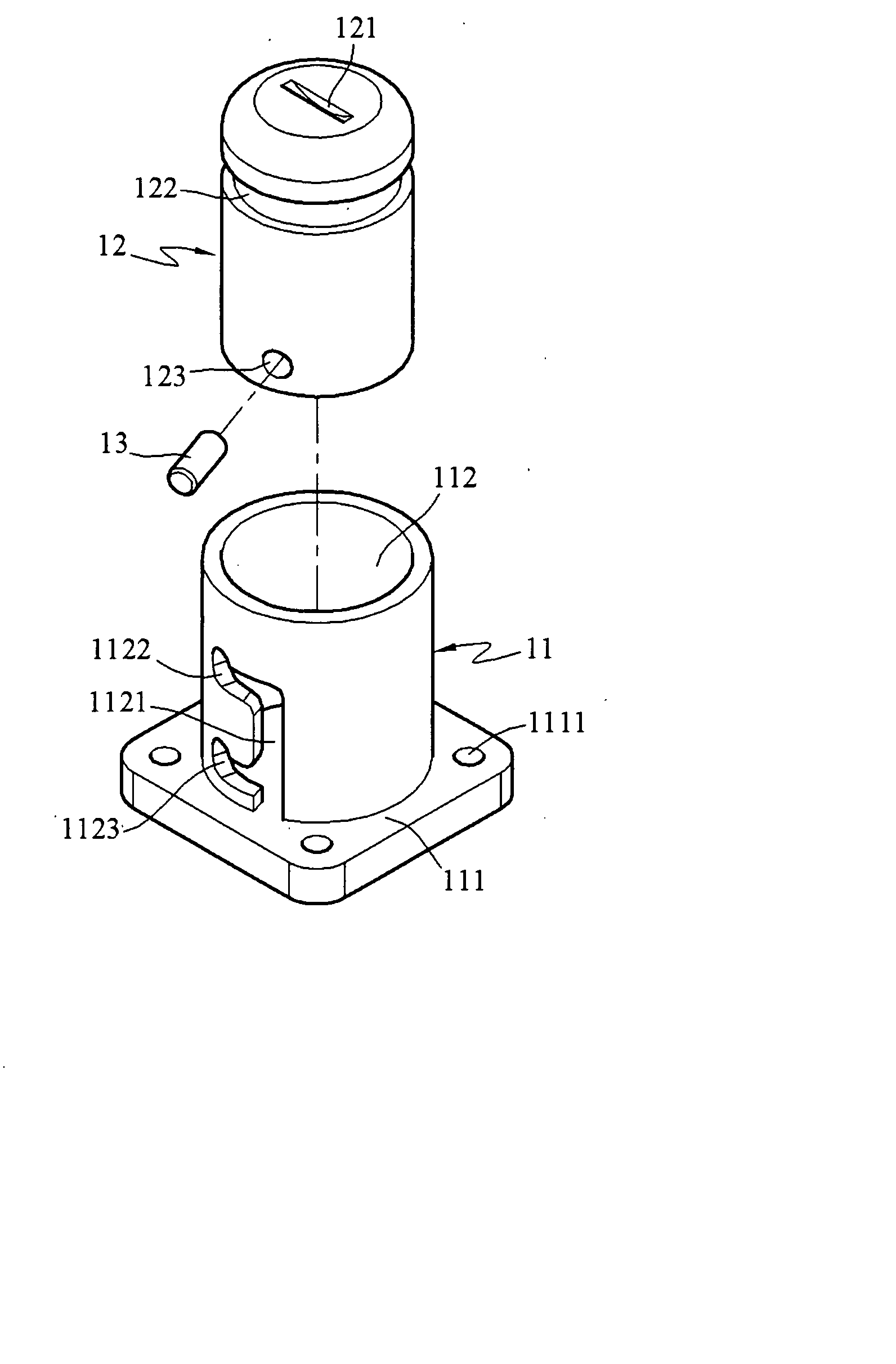 Electronic device hanging mechanism