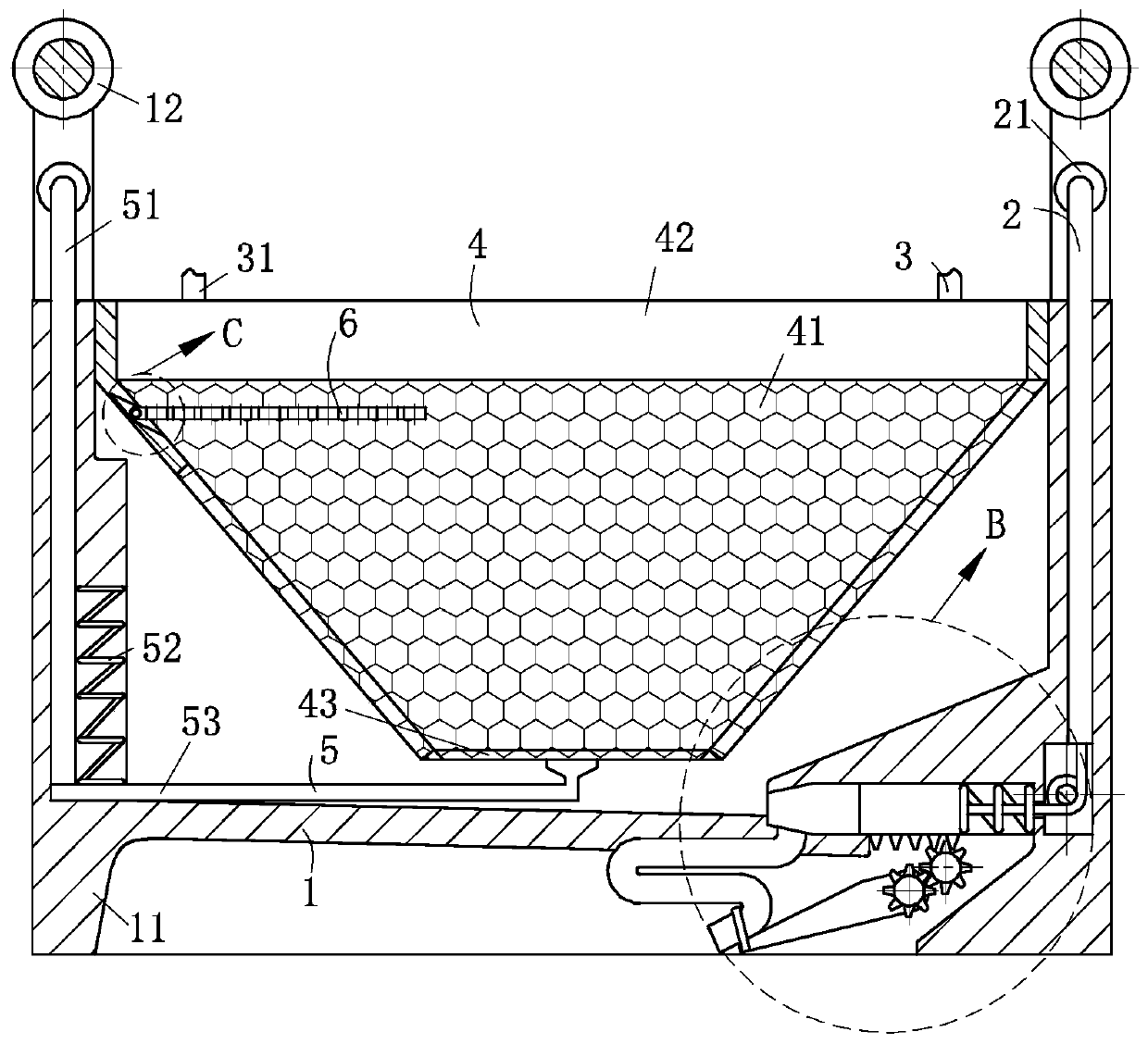 Automatic environment-friendly wastewater treatment system